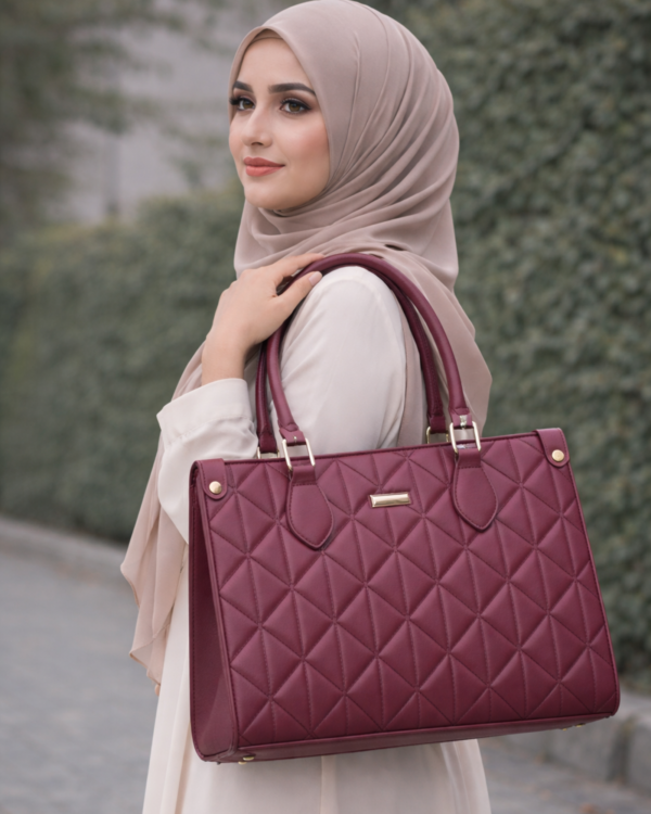 Aleen Burgundy Elegance